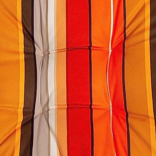 2-Pack Outdoor/Indoor Wicker Patio Seat Cushion Pad with Ties – Dining Chair …
