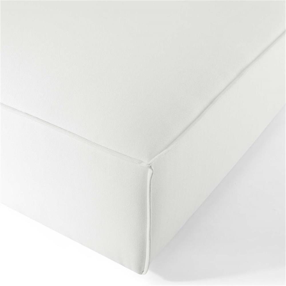 Modway Restore Modern Style Polyester Fabric Ottoman in White