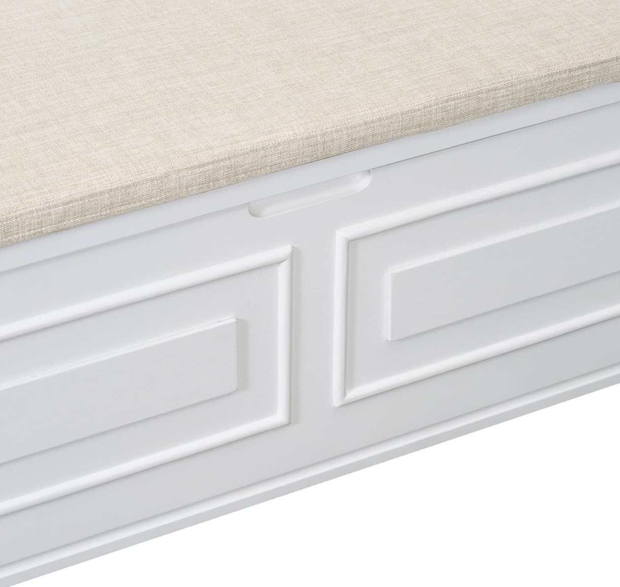 Rustic Style Solid Wood Entryway Multifunctional Storage Bench