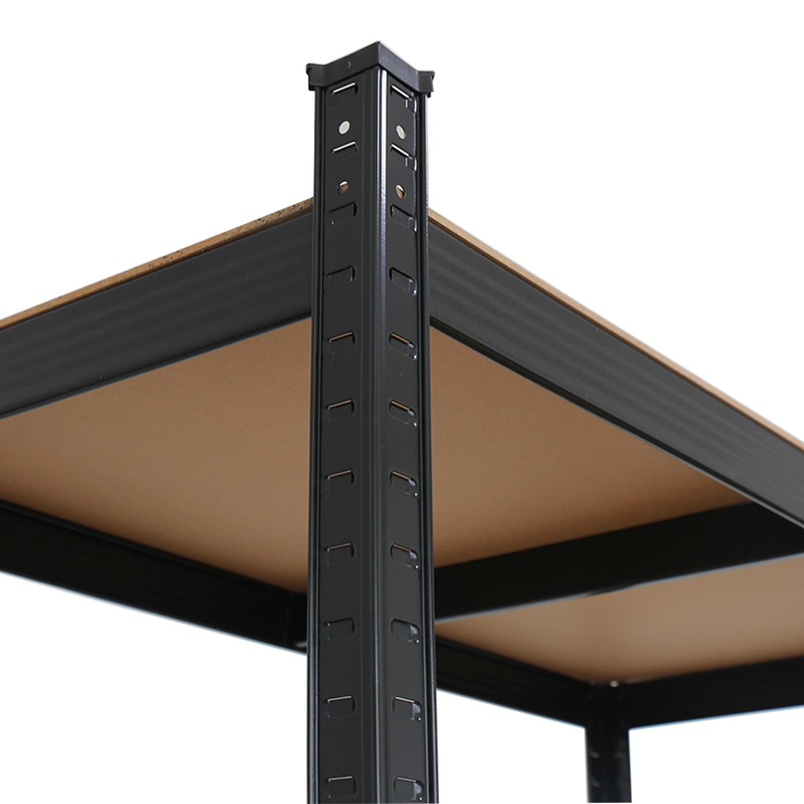 Shelf Garage Steel Metal Storage 5 Level Adjustab Organizer Furniture