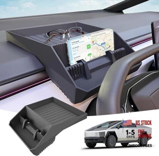Center Console Organizer for Tesla Cybertruck Interior Accessories Dashboard