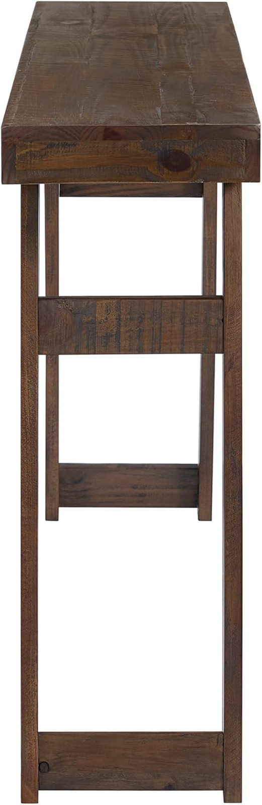 Lawas Solid Wood Console Table – 56 Inch Modern Farmhouse Entryway Table – Easy