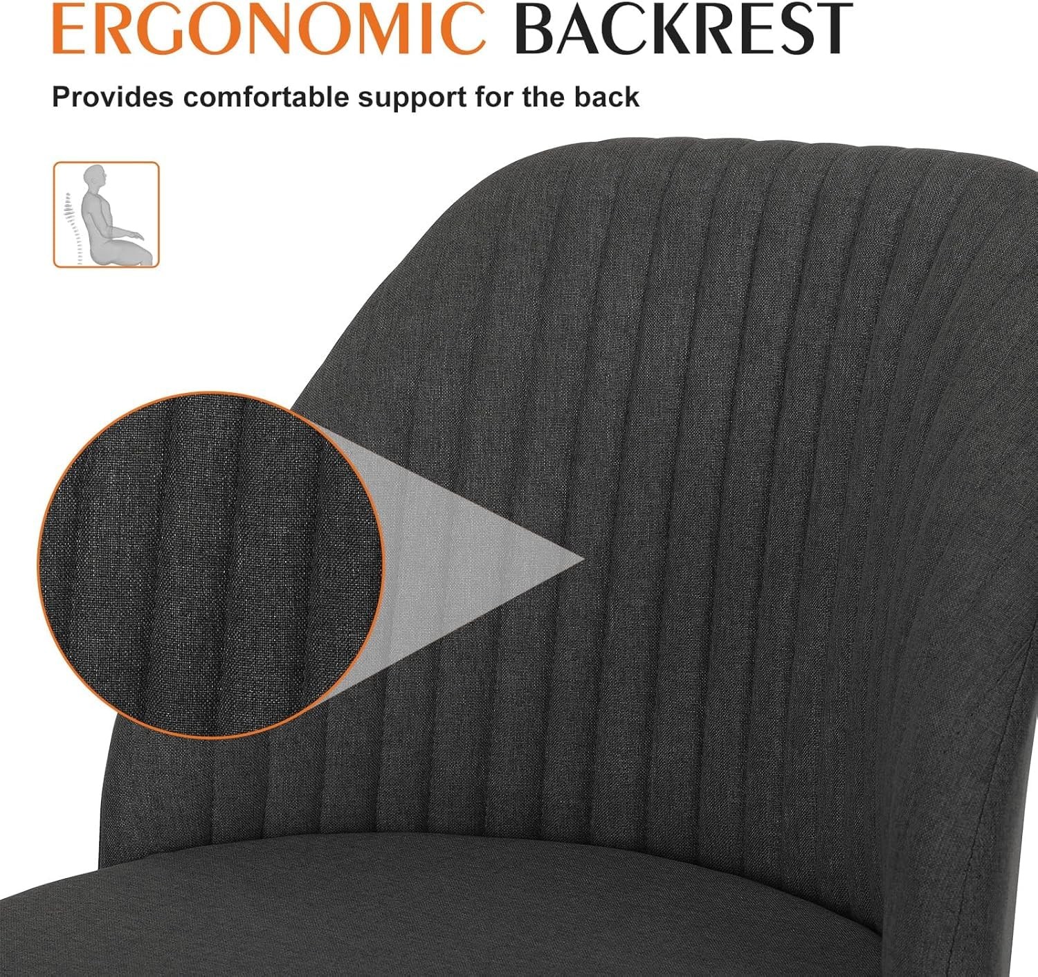 Multi Color Comfy Office Chair with Rolling Wheel Adjustable Computer Task Chair