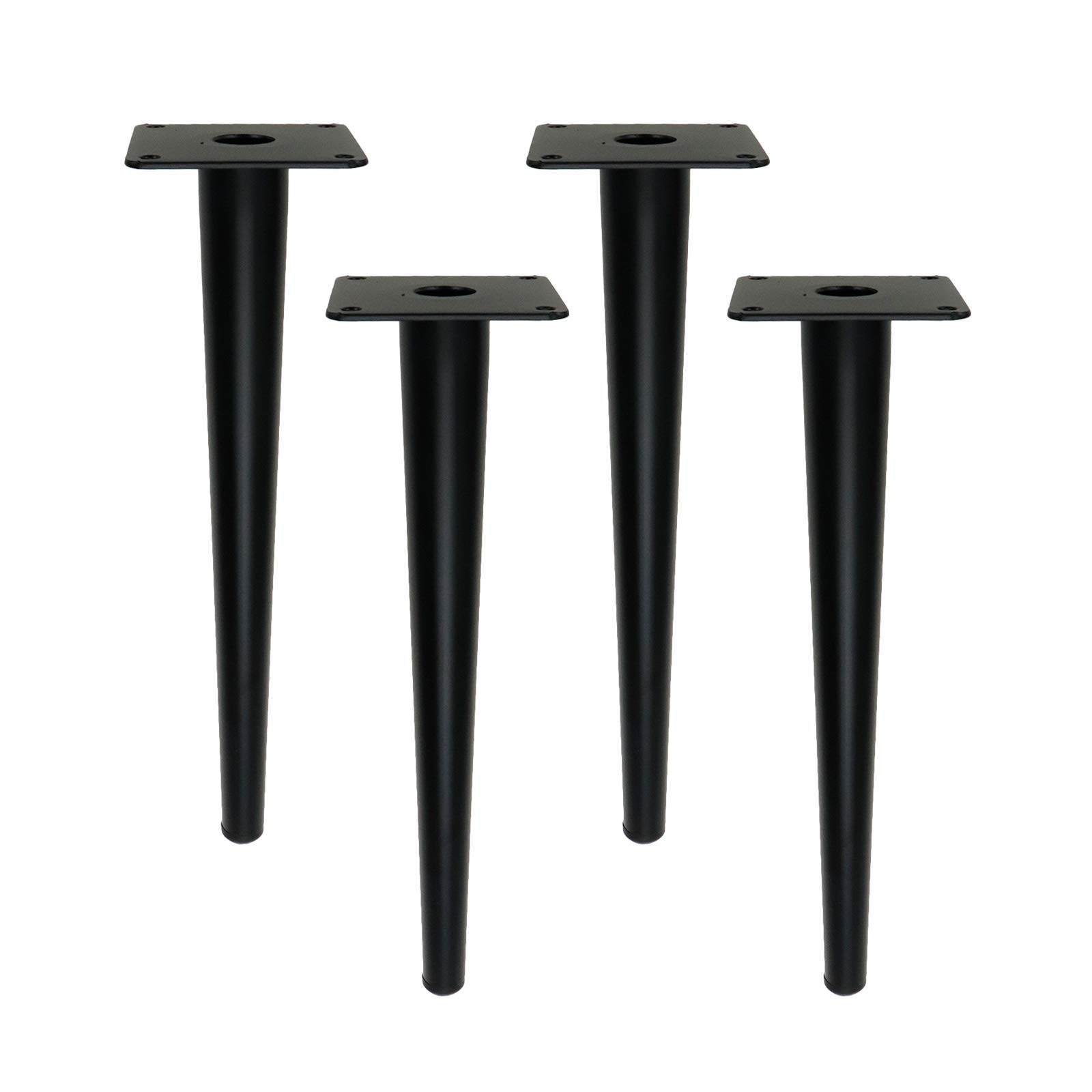 12 Inch Heavy Duty Furniture Legs Set of 4, 1000 lbs Capacity, Metal Legs for…