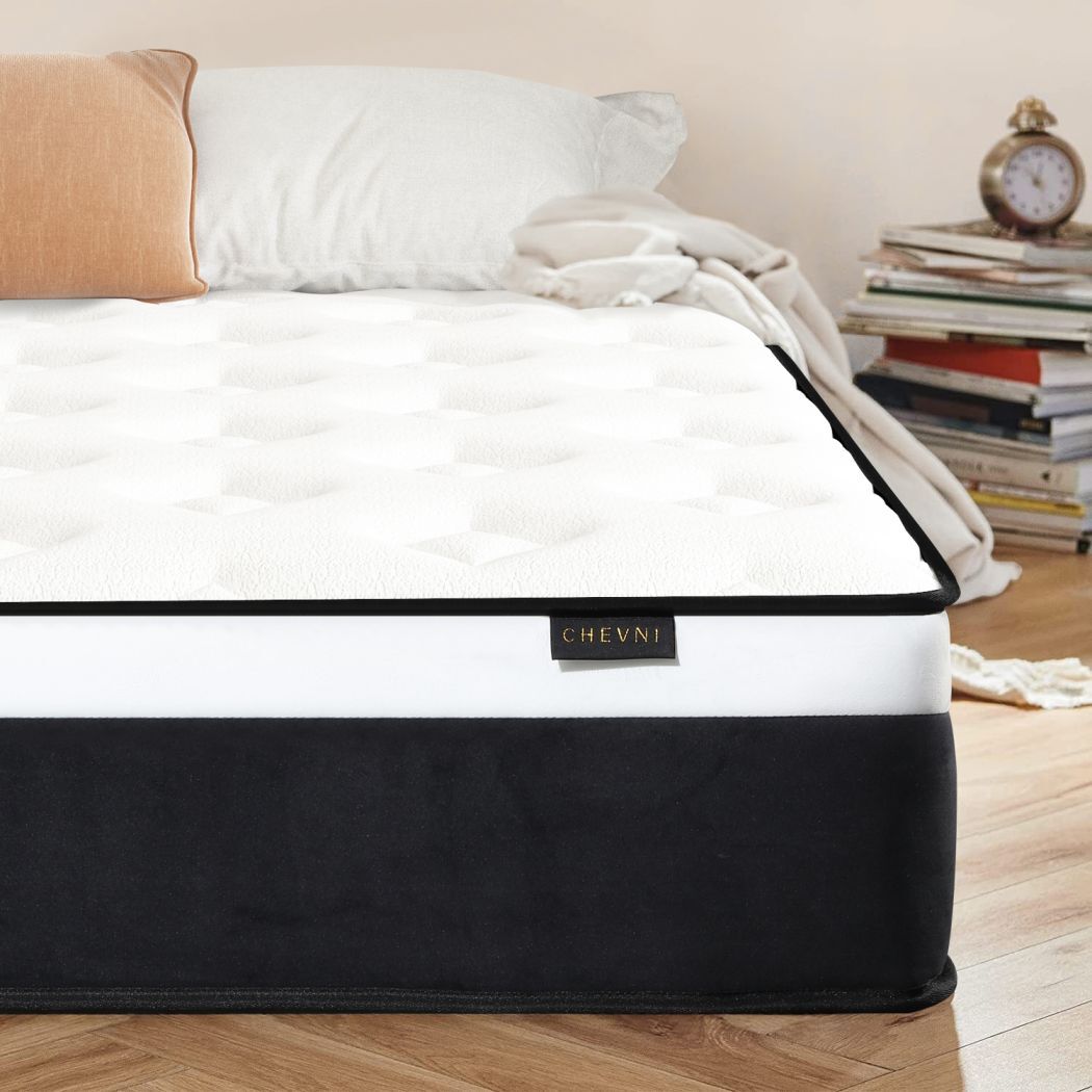 10″12″14″ Twin Full Queen King Size Mattress Hybrid Foam Pocket Coils Bed In Box