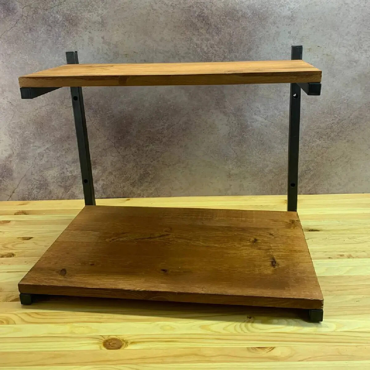 Hanging Shelf For Kitchen In Loft Style 30х30х50 cm