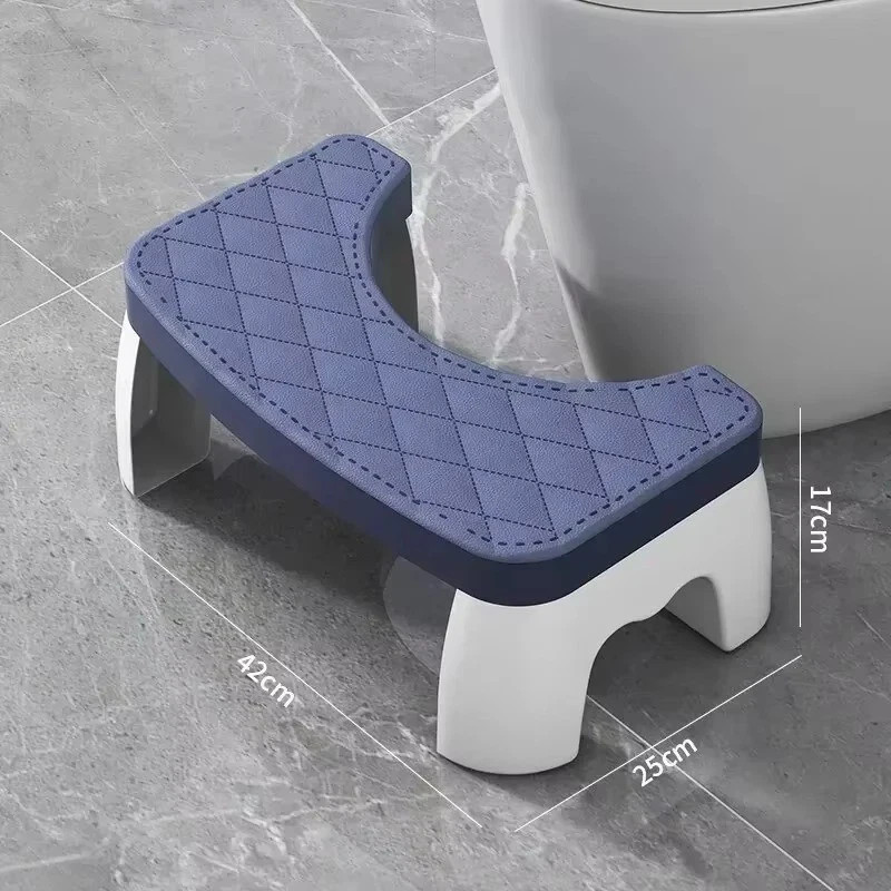Non-slip Toilet Step Stool Squatty-Potty Bathroom Squat Chairs Furniture