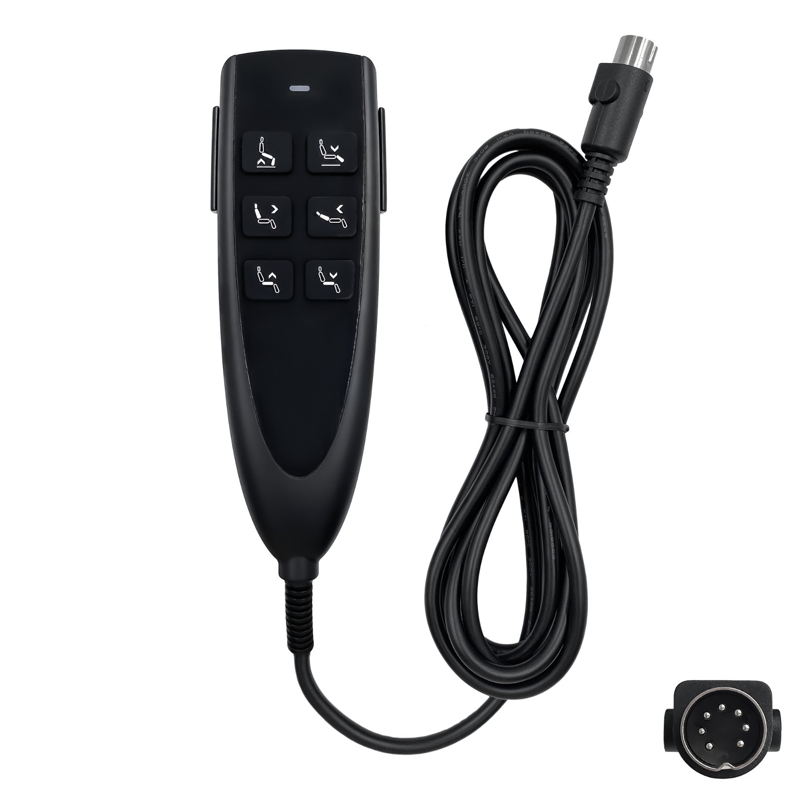 HS.13.06.19 Recliner Remote 6 Button 7 Pin hand control for 3 Motor Power Sofa