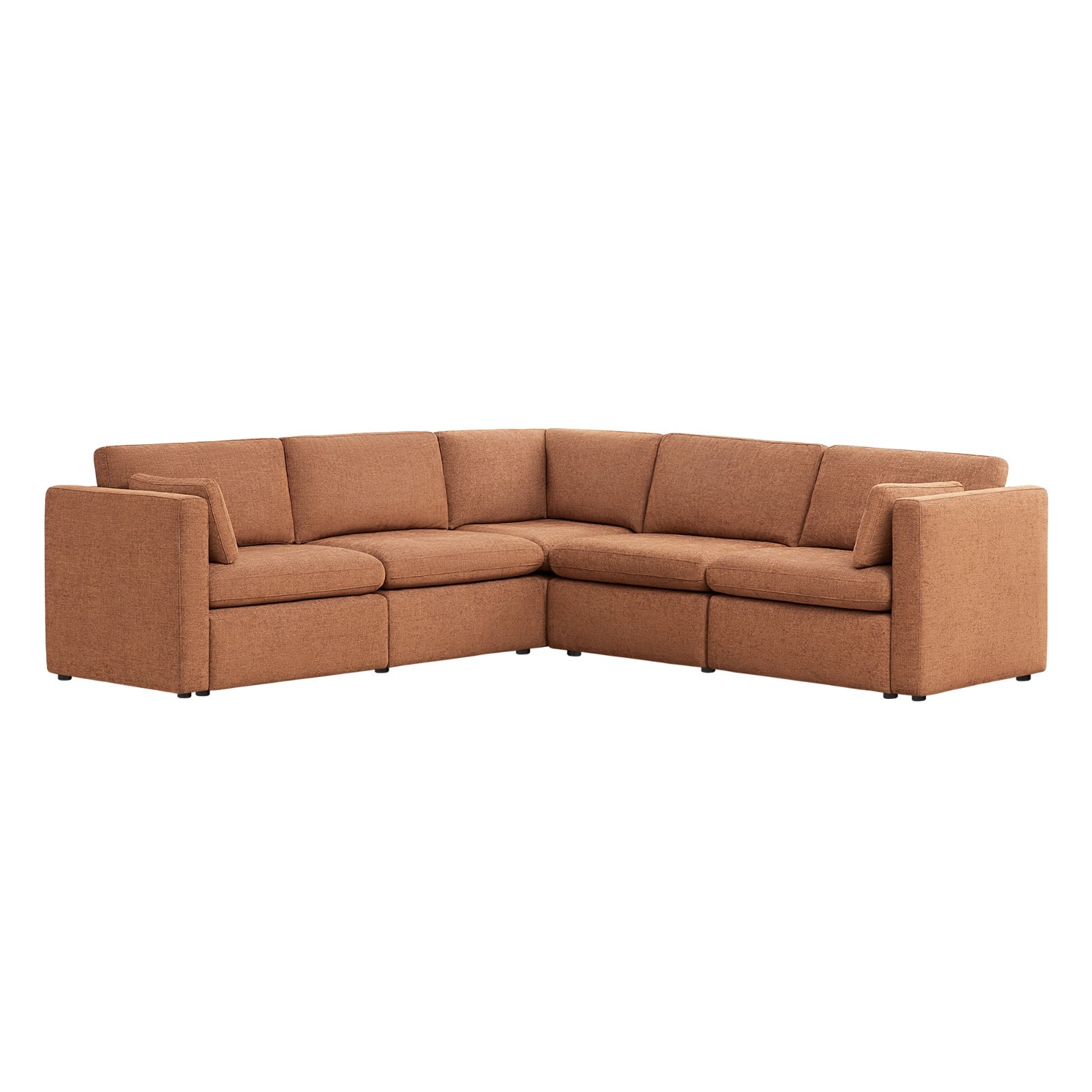 CHITA Oversized Modular Sectional Sofa Set,5 Seat V Shaped Cloud Couch