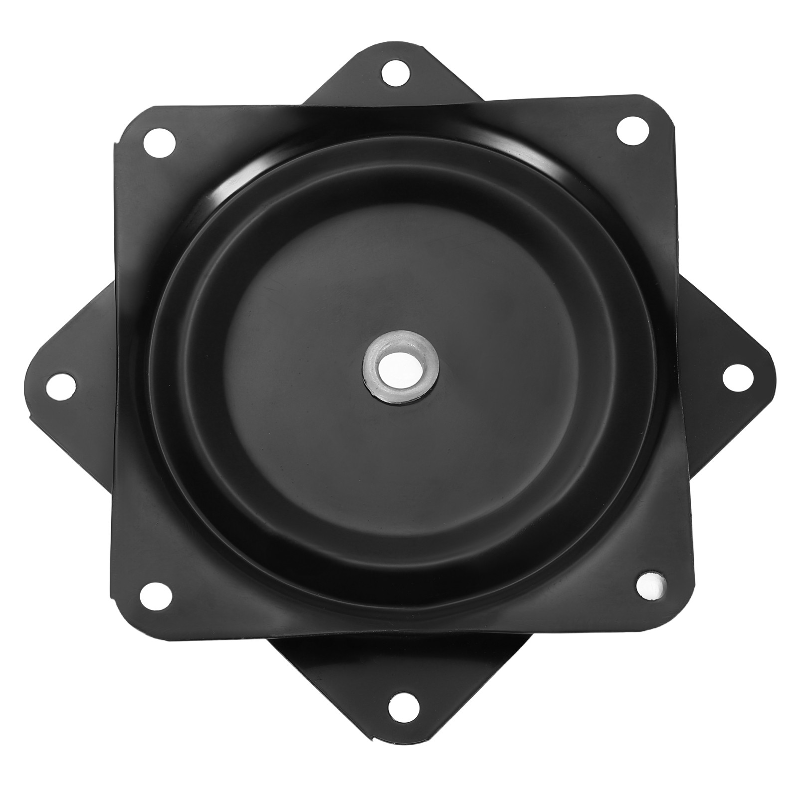 Square Semi-Ball Bearing Seat Swivel Base for Recliner Chair Black