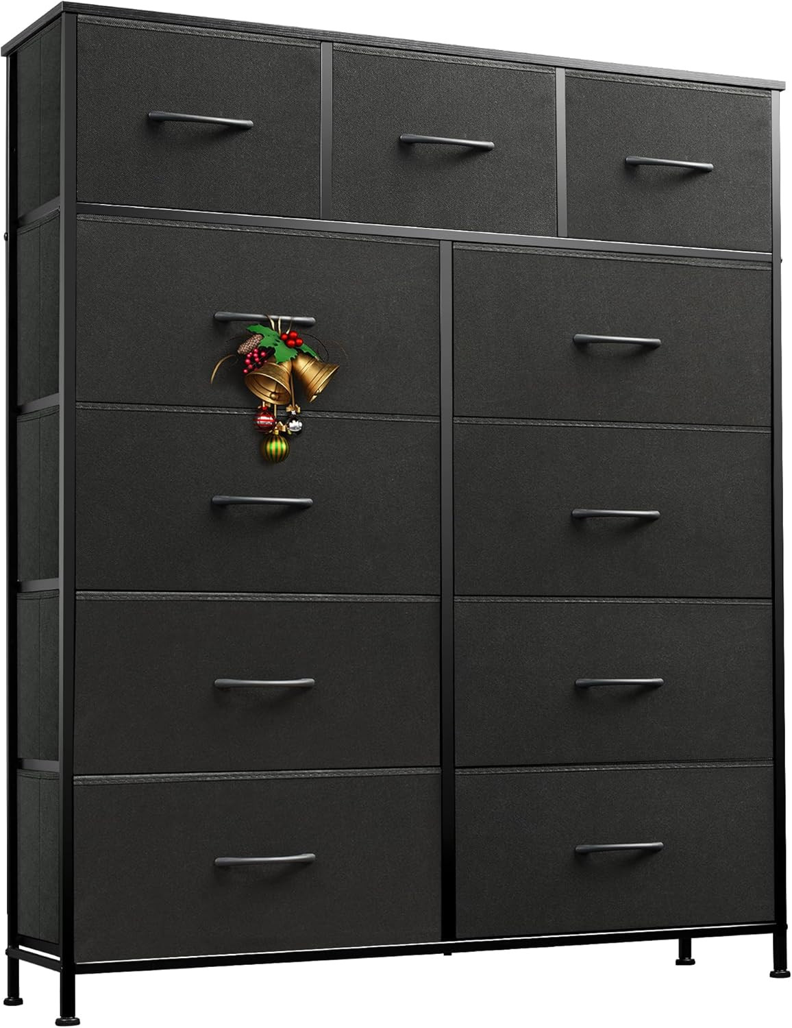 Tall Dresser for Bedroom, Fabric Dresser Storage Tower, Dresser & Chest of Drawe