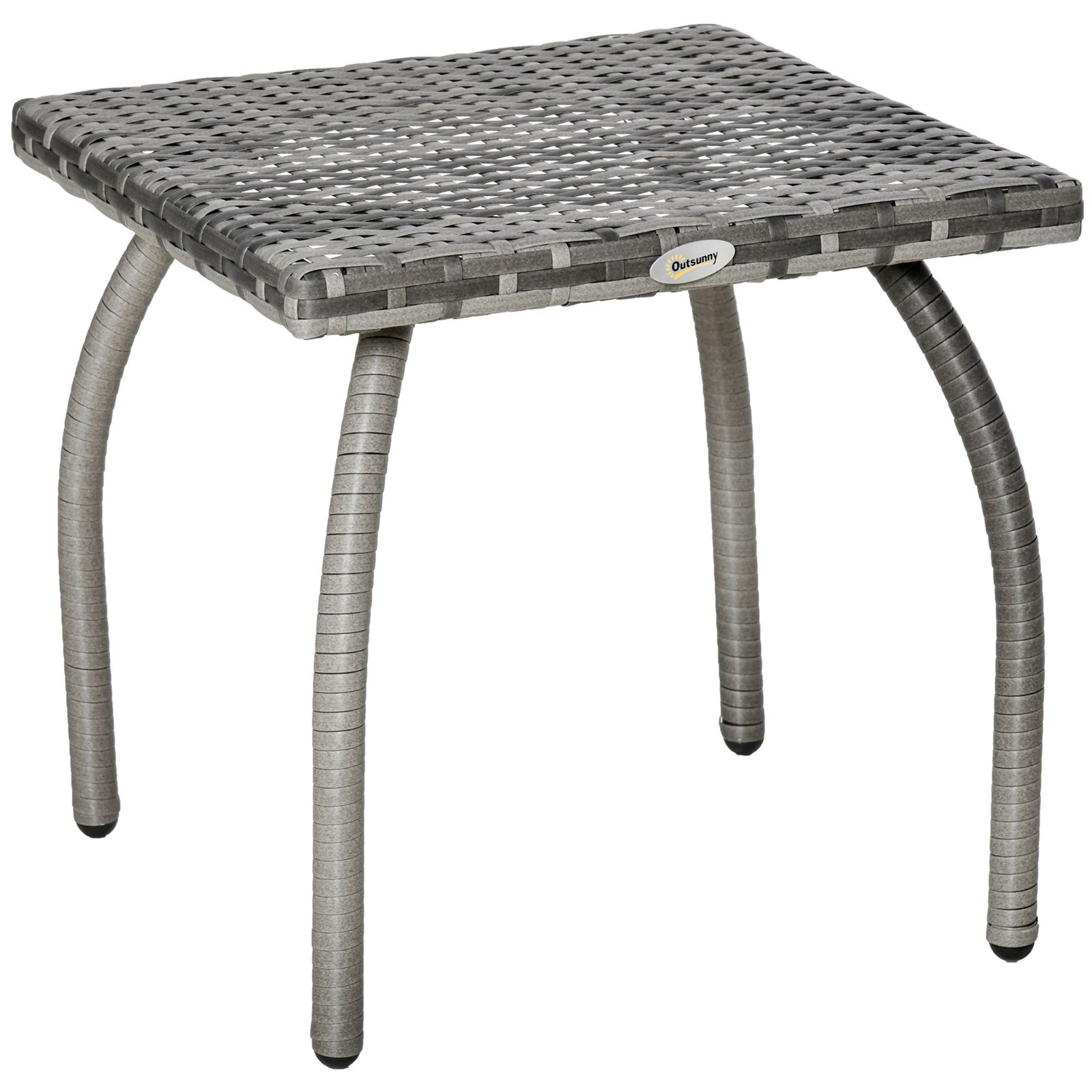 Lightweight 17.75×17.75×17.25 in End Table 66lb Capacity
