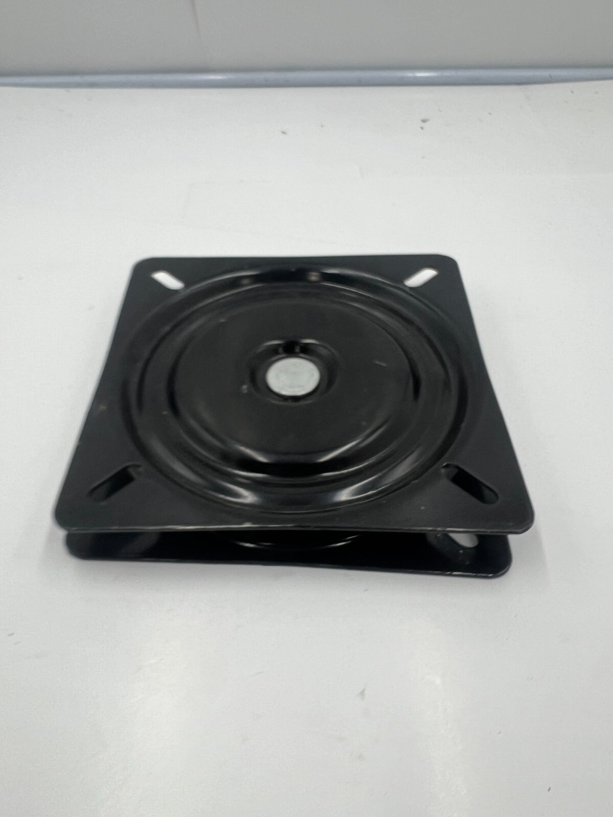 Porlik Seat Swivel Base Mount Plate for Bar Stool, Chair, 400-lb Load Capacity
