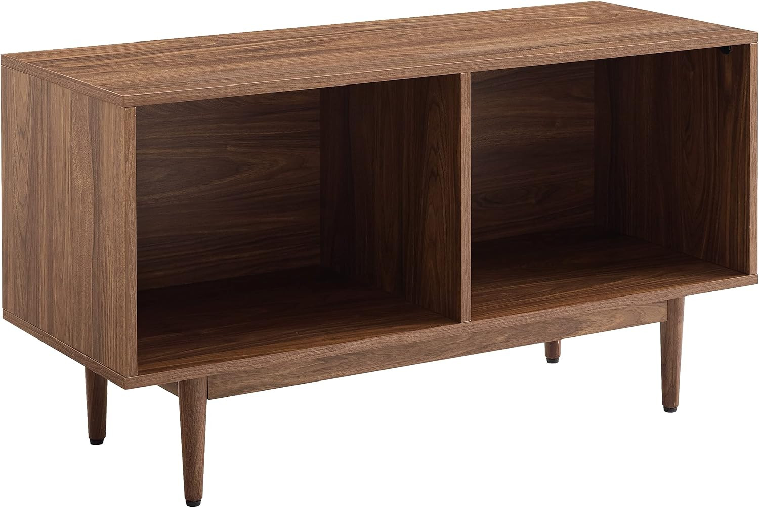 Liam Medium Vinyl Record Storage TV Stand and Entertainment Center, Media Consol
