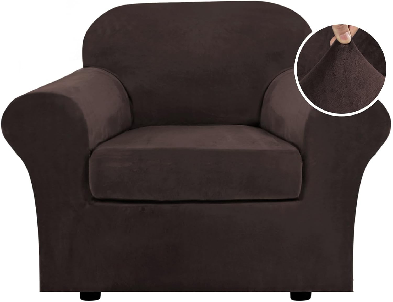 Elastic two-piece chair cover set Chair cover Sofa cover