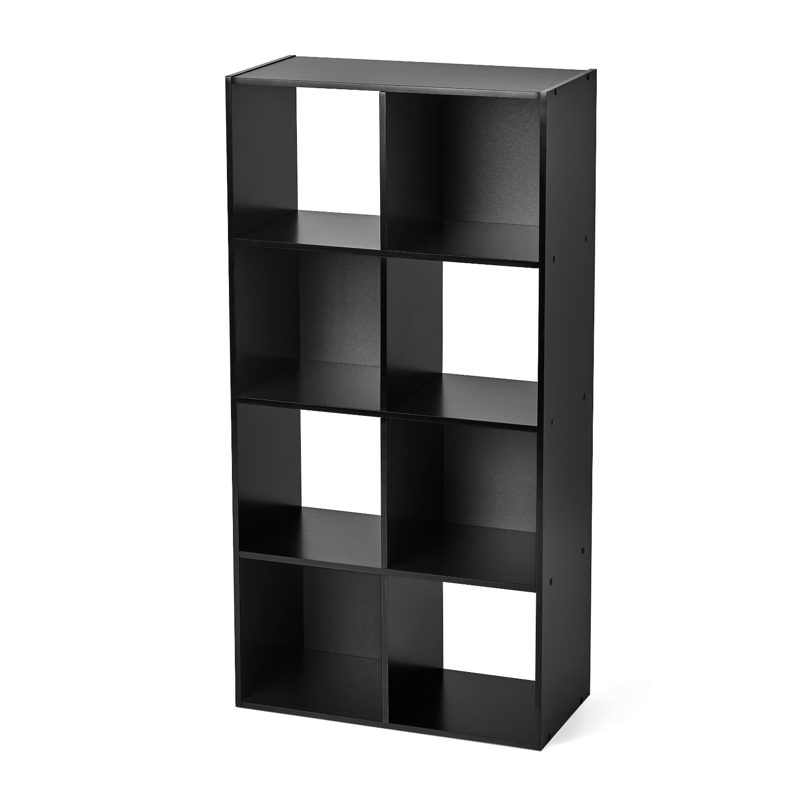 Mainstays 8-Cube Storage Organizer, 11.8″ Shelves, Bookcase, Wood Display