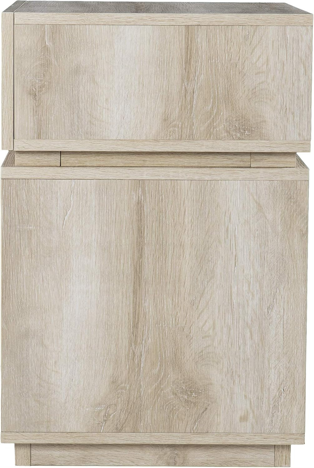 Mortayna Whitewashed Oak Side Table by – Stylish & Versatile