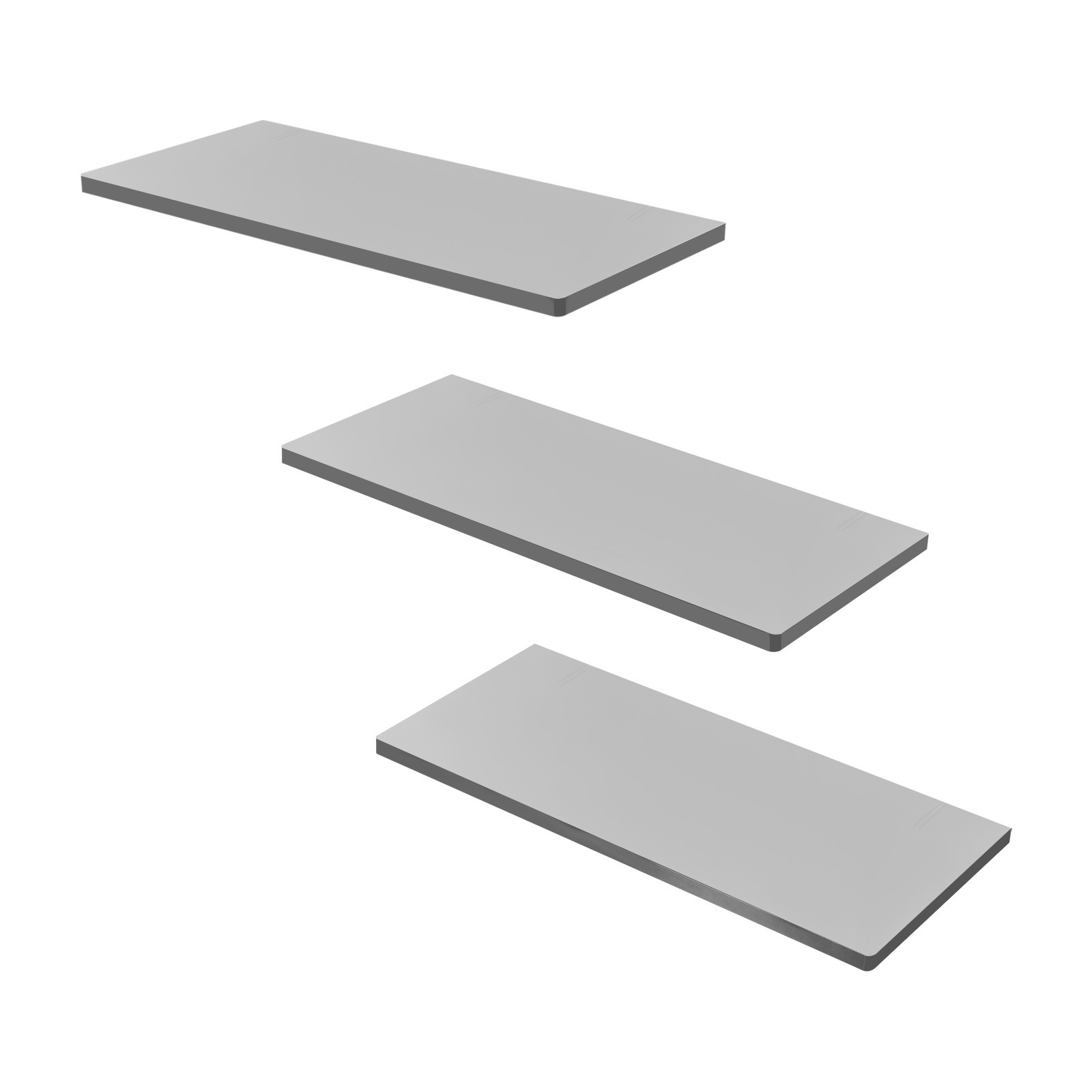 17.5×9.5in Acrylic Floating Shelves Wall Mounted Shelf Floating Shelf Organizer！