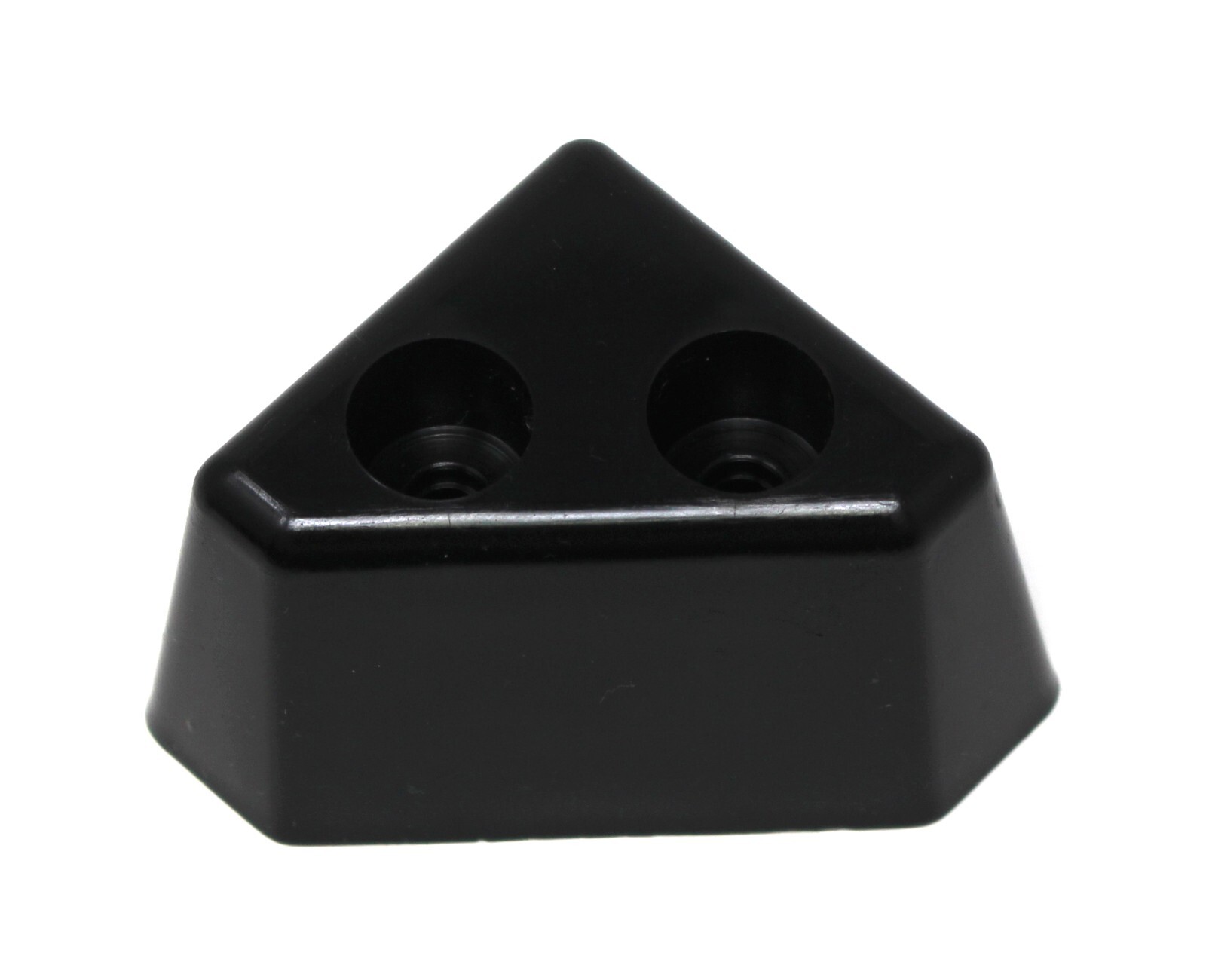4 Pack Of BlackPlastic Furniture Triangle Corner Legs – Chair Sofa Couch