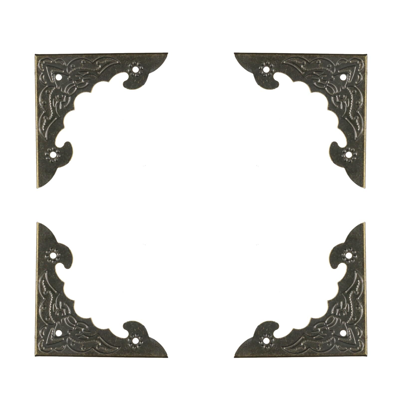 Corner Hardware 2.2 X 1.6 Iron Decorative Corner Protector Corner Bracket Prot