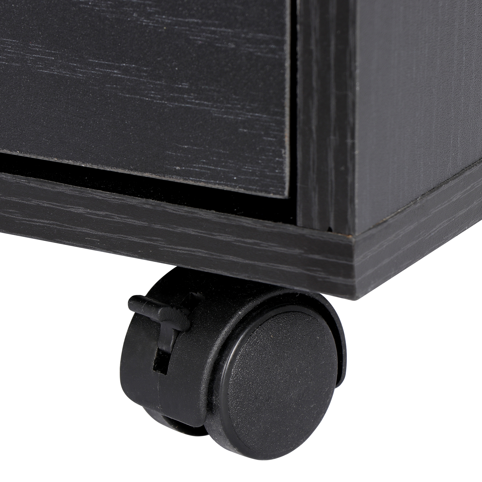 5 Drawers MDF Dresser Storage Tower Closet Organizer Unit Home Decor Black