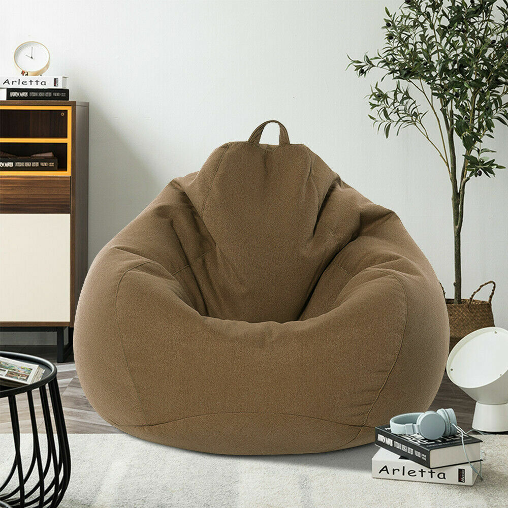 Large Bean Bag Chair Sofa Couch Cover Indoor Outdoor Lazy Lounger for Kids Adult