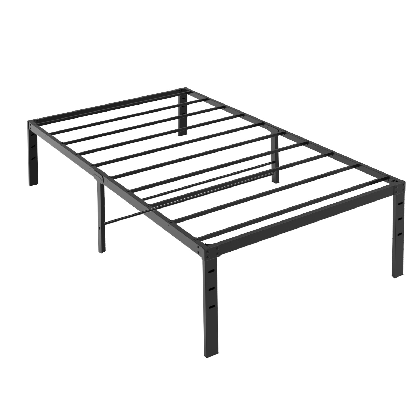 Twin Size Bed Frame Heavy Duty Sturdy Metal Foundation14 Inch Height Platform