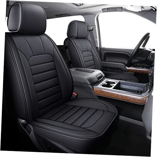 Silverado Seat Covers Fit for 2007-2023 2024 2025 Chevy Full set Black