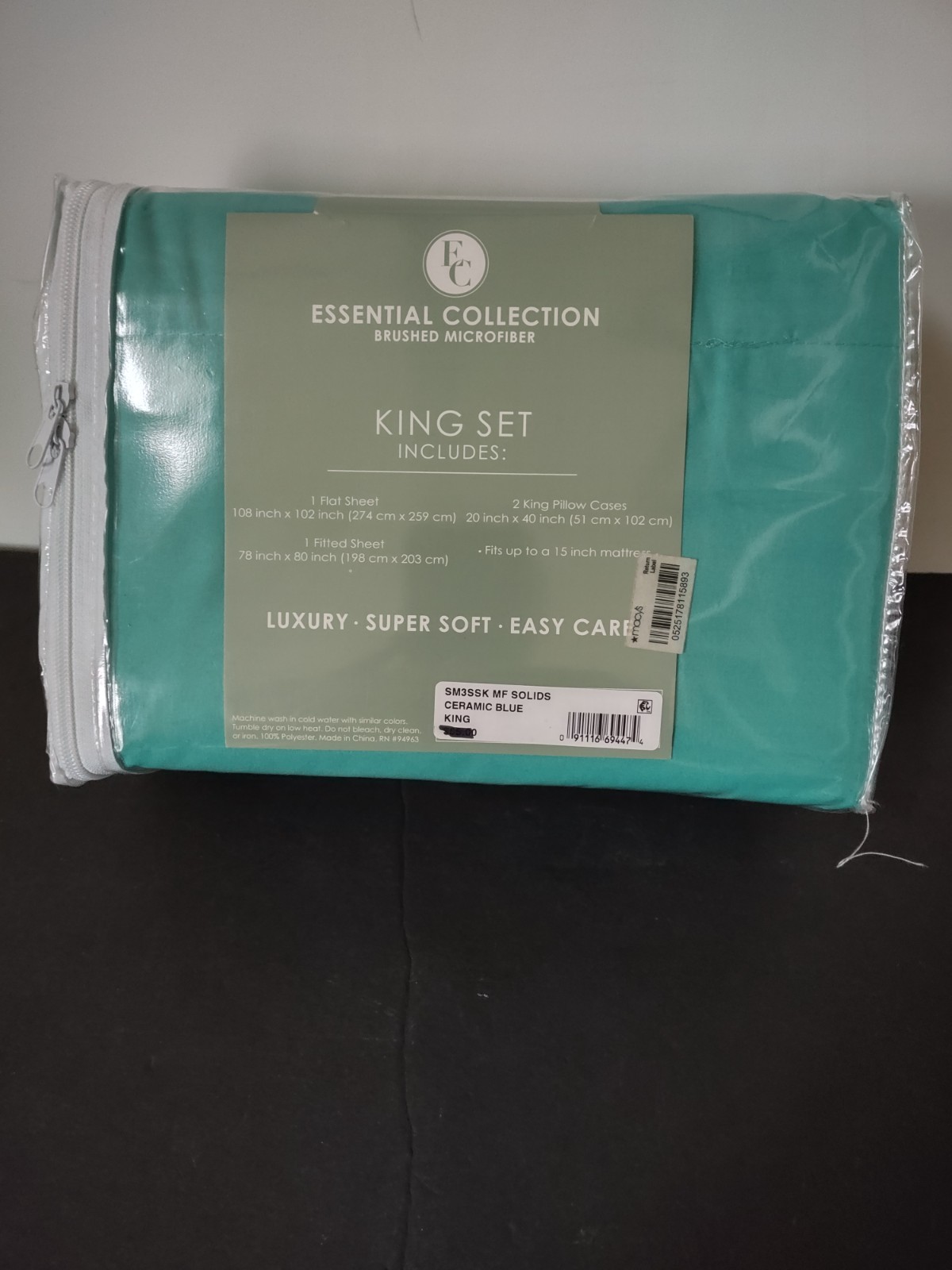 Essential collection king sheet set