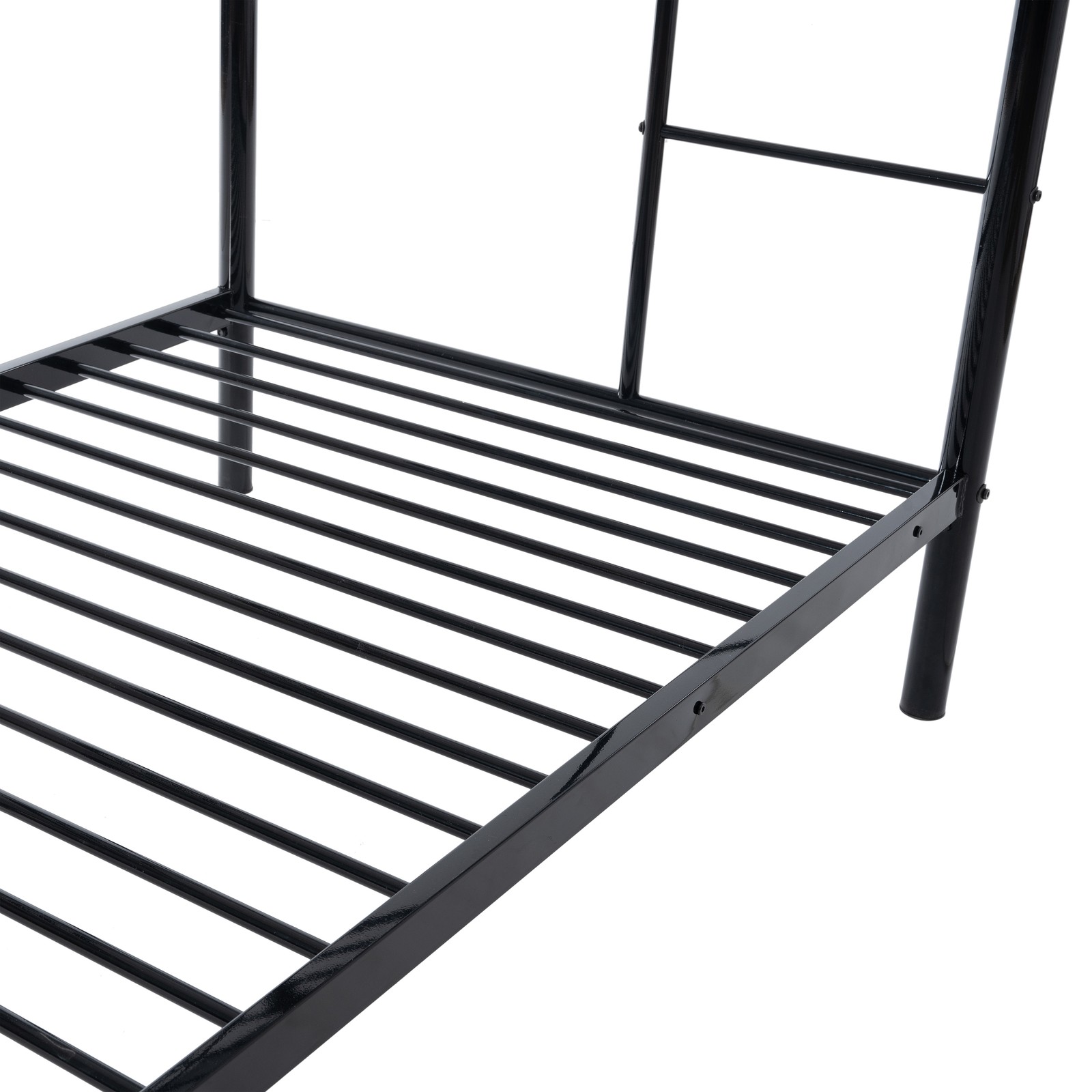 NEW Twin Over Twin House Bed Bunk Bed with Safety Protection for Dorms Apartment