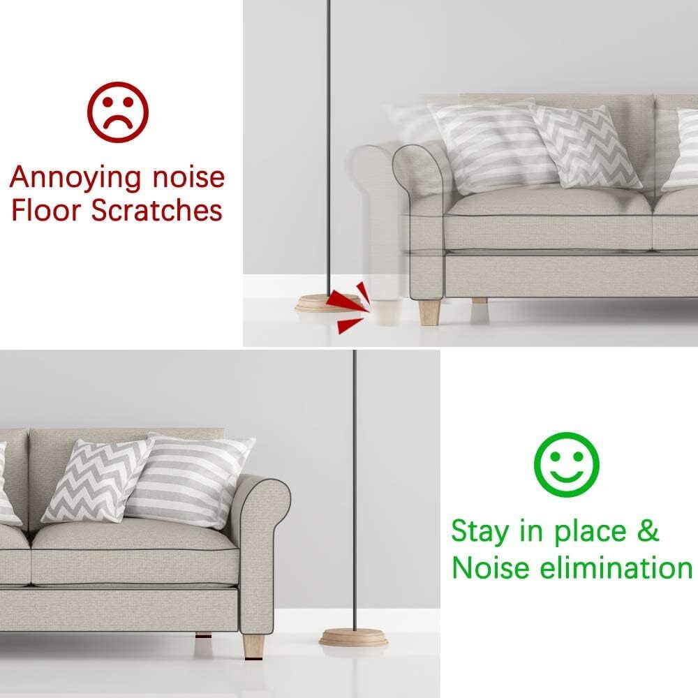 56 Non-Slip Furniture Pads Rubber Furniture Feet Anti-Scratch Floor Protection
