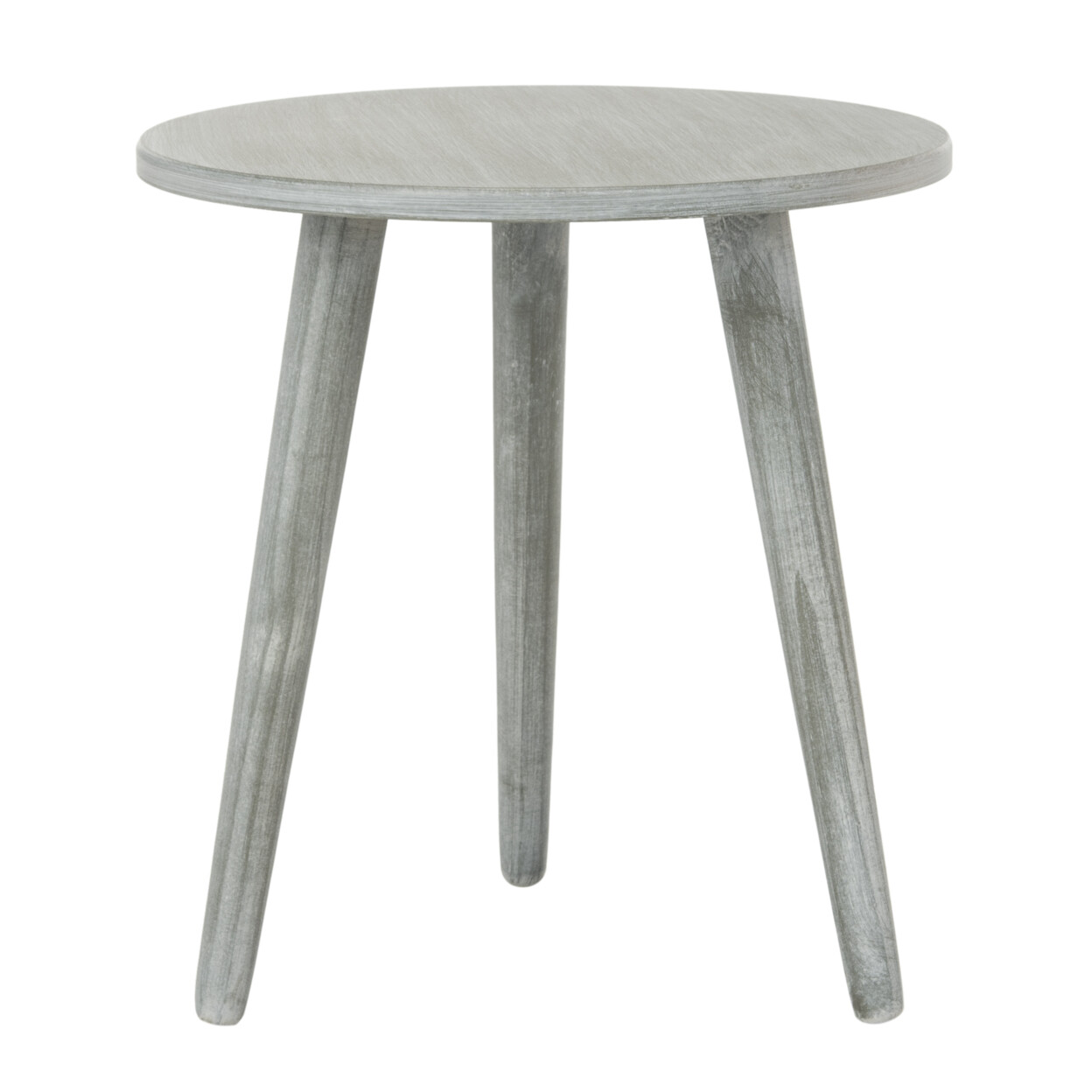 SAFAVIEH Orion Round Accent Table | Slate / Grey |