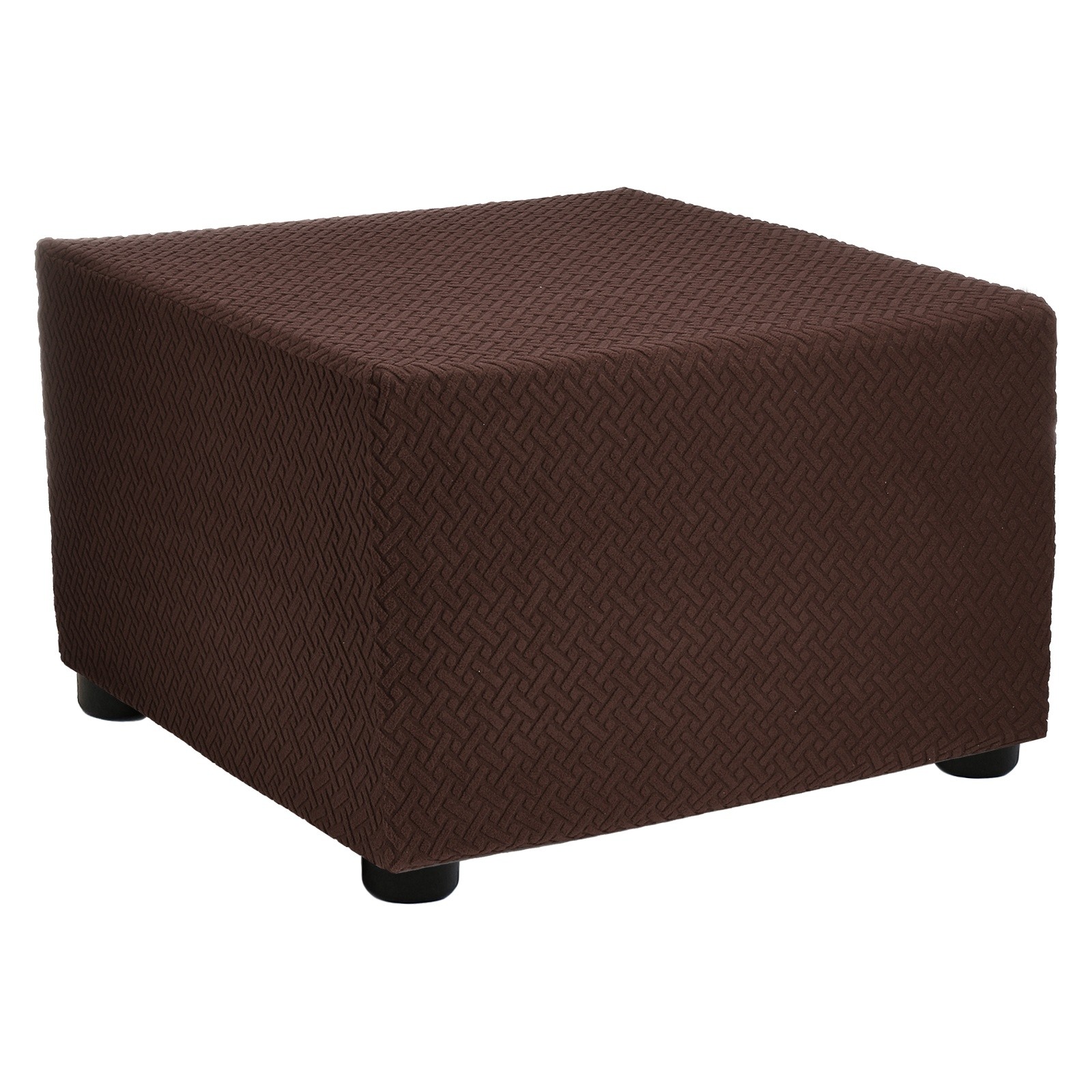 Twill Stretch Cover Square Fit Length 23″-27″ Medium Deep Coffee