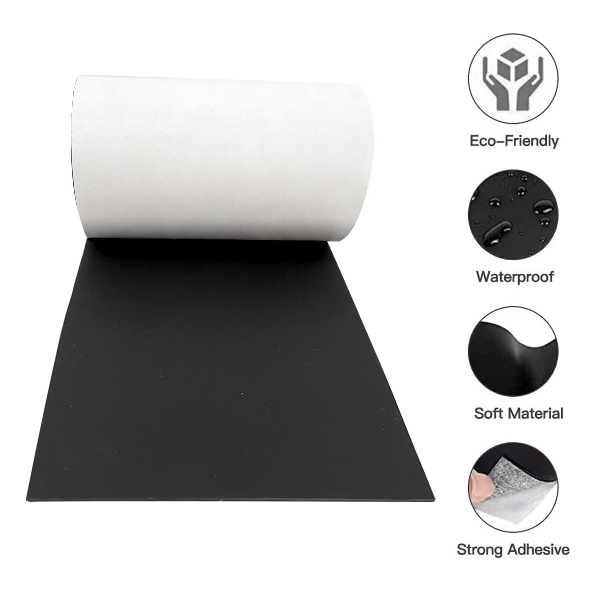 Non Slip Self Adhesive Furniture Pads, Cuttable Anti Scratch Floor Protectors…