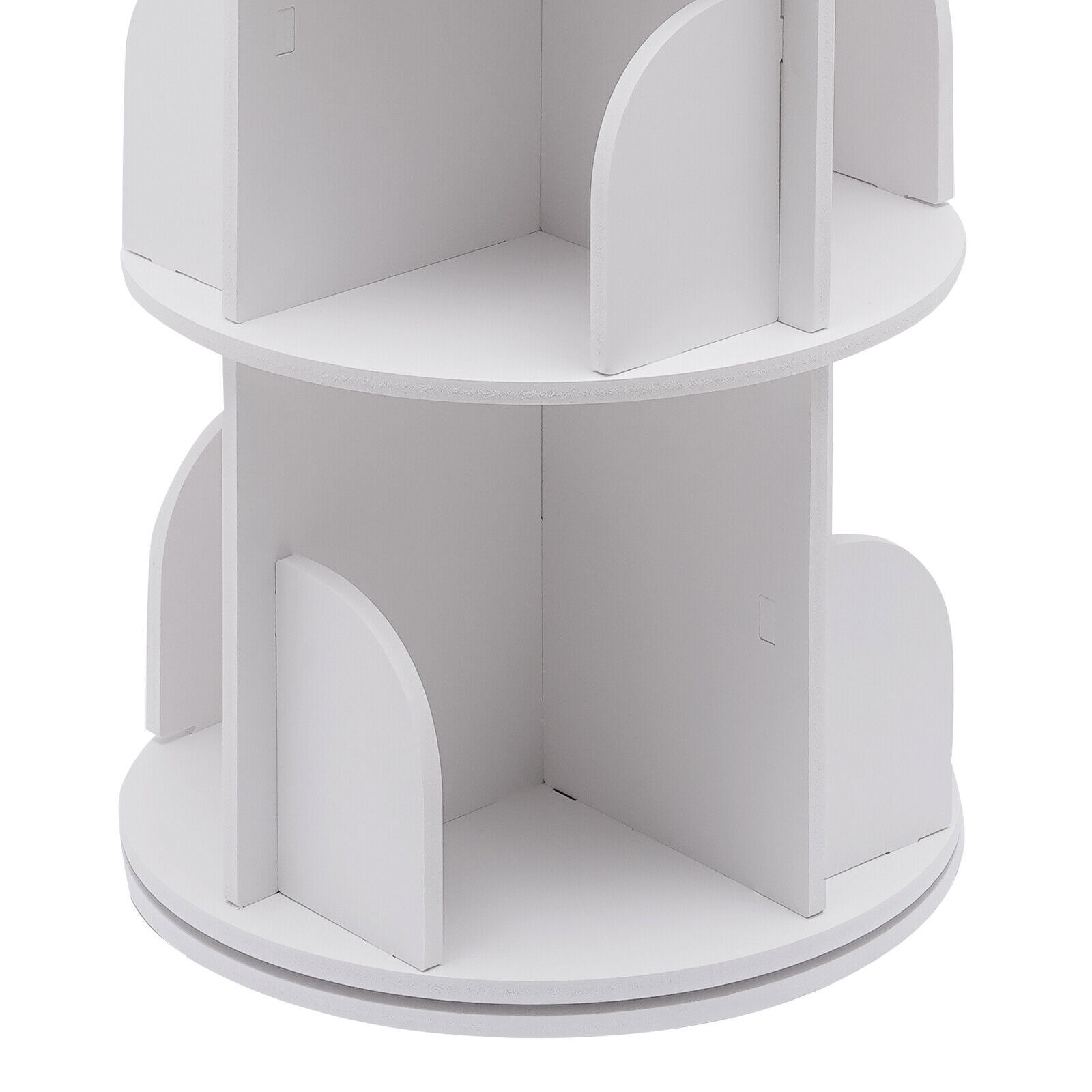 5Tier 360?? Rotating Bookshelf Bookcase Storage Shelf Free standing Display Rack