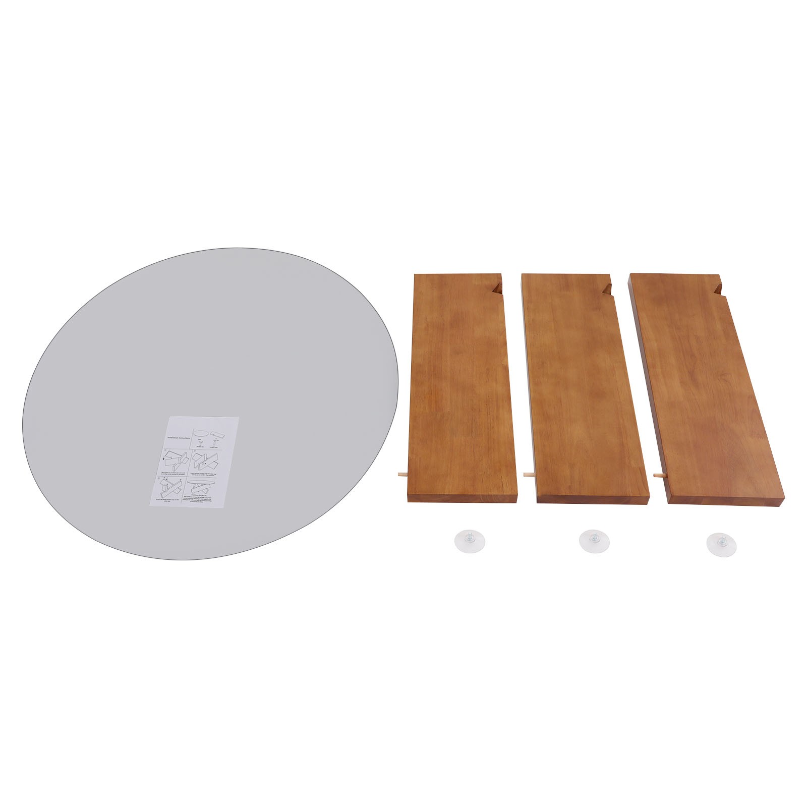 Modern Side Table Side Table with Tempered Glass Top End Table for Living Room