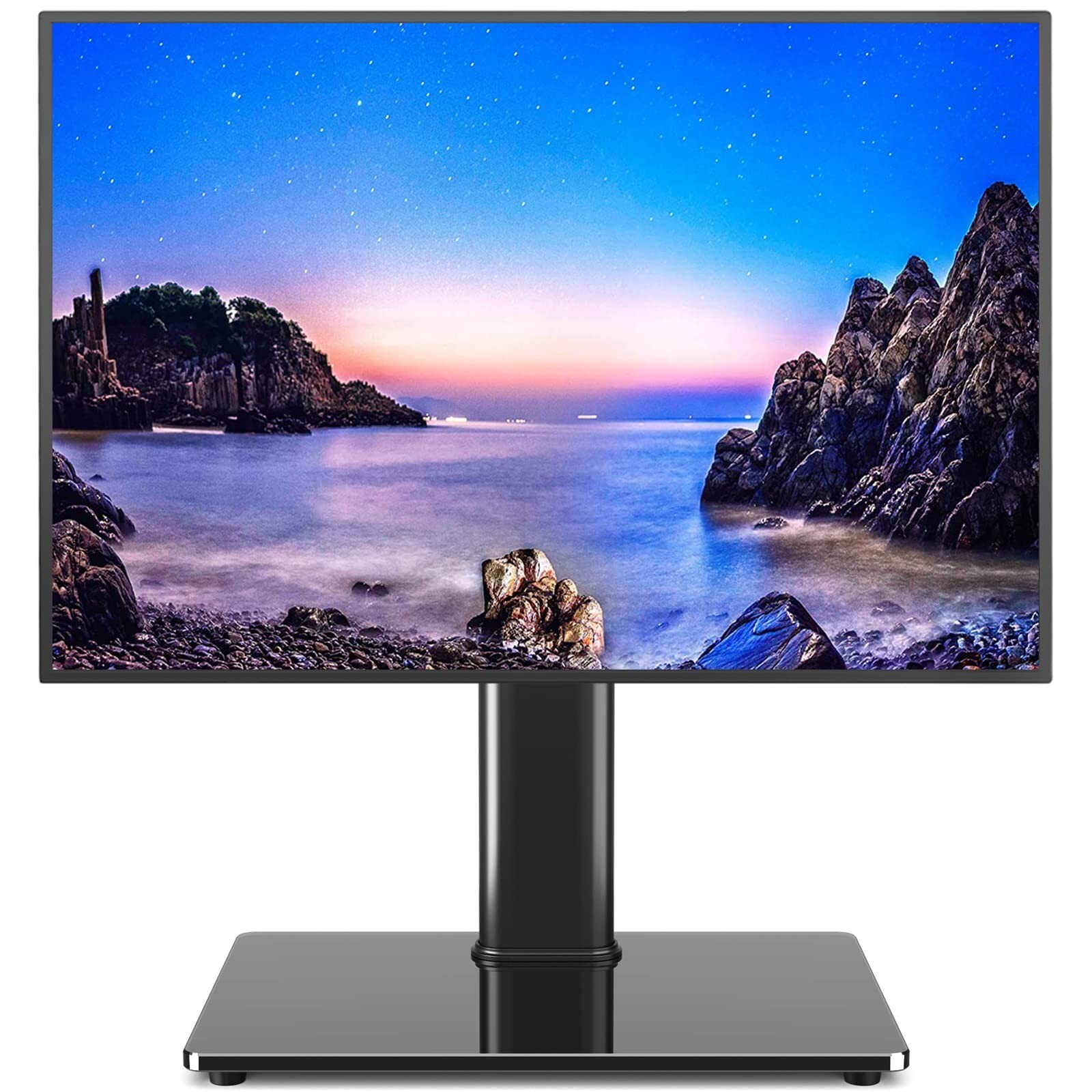 Universal Swivel Tabletop TV Stand for Flat Screens 23 24 26 32 39 40 42 43 I…