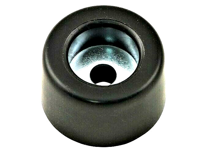 5/8” x 3/8” D X H Rubber Bumper w Recessed Steel Washer Rubber Feet 8 Per Pack