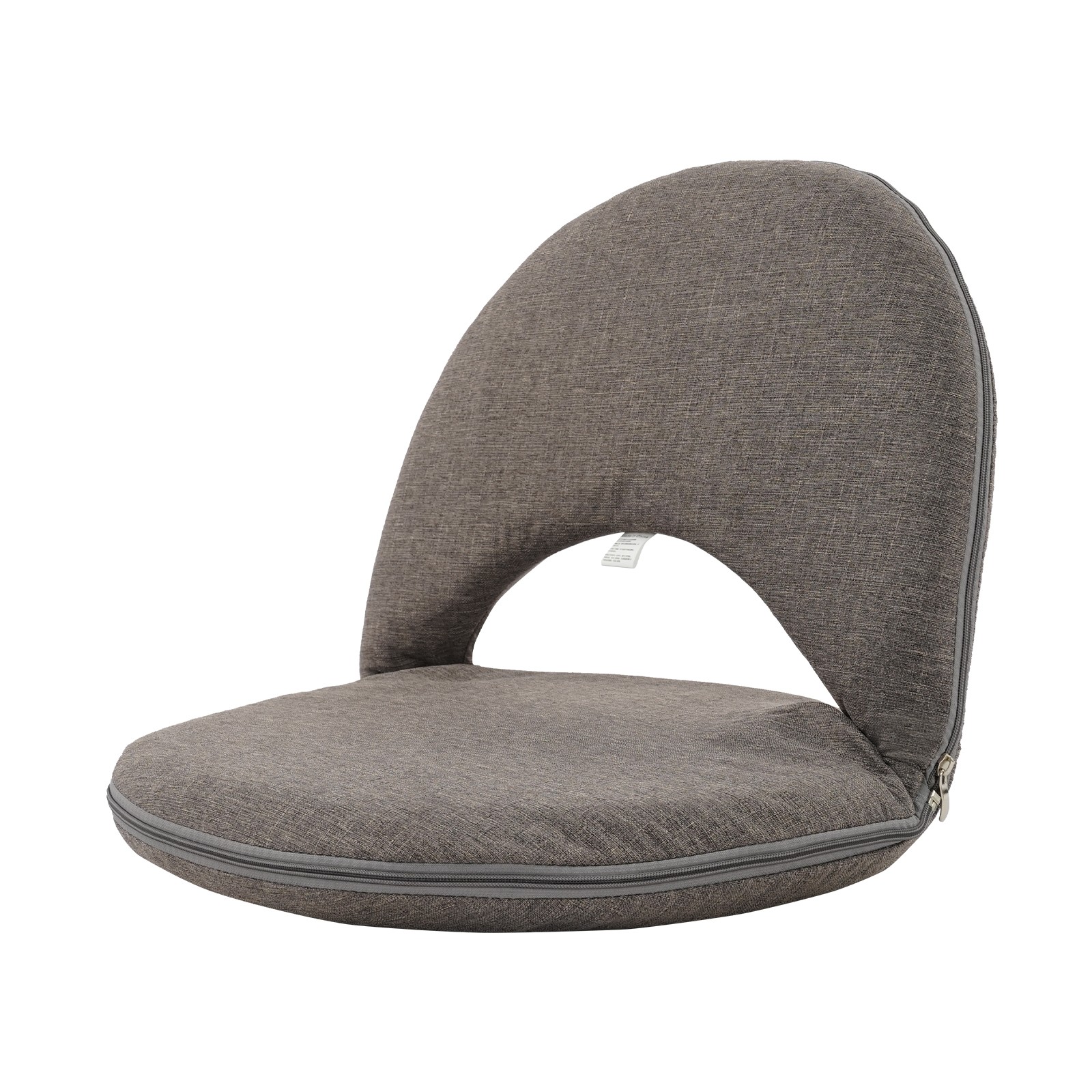Folding Floor Chair, Floor Cushion,6 Gears Adjustable Floor Seat w/ Back Support