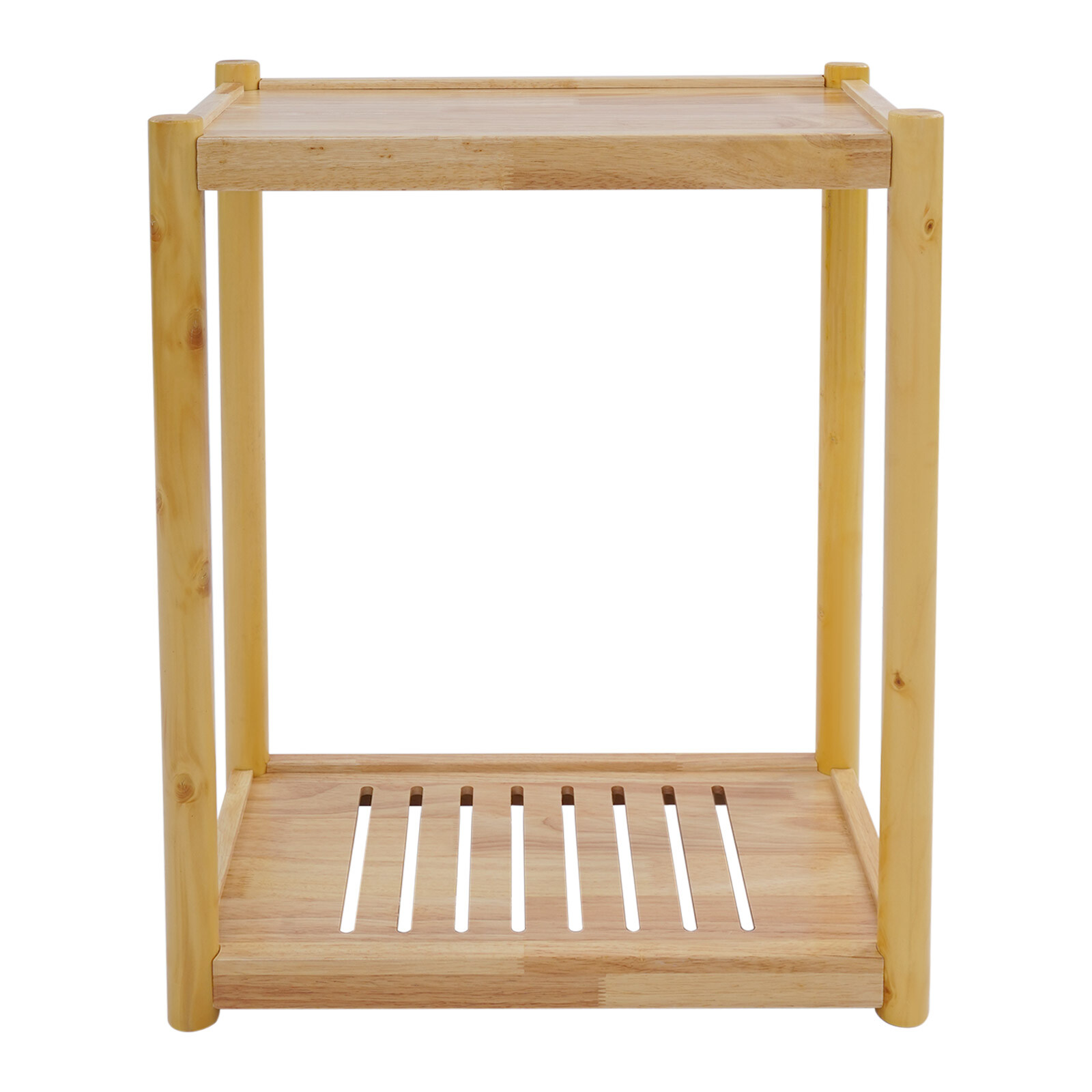 Wood Printer Stand Mobile Printer Table Under Desk Printer Cart 20kg/44lbs