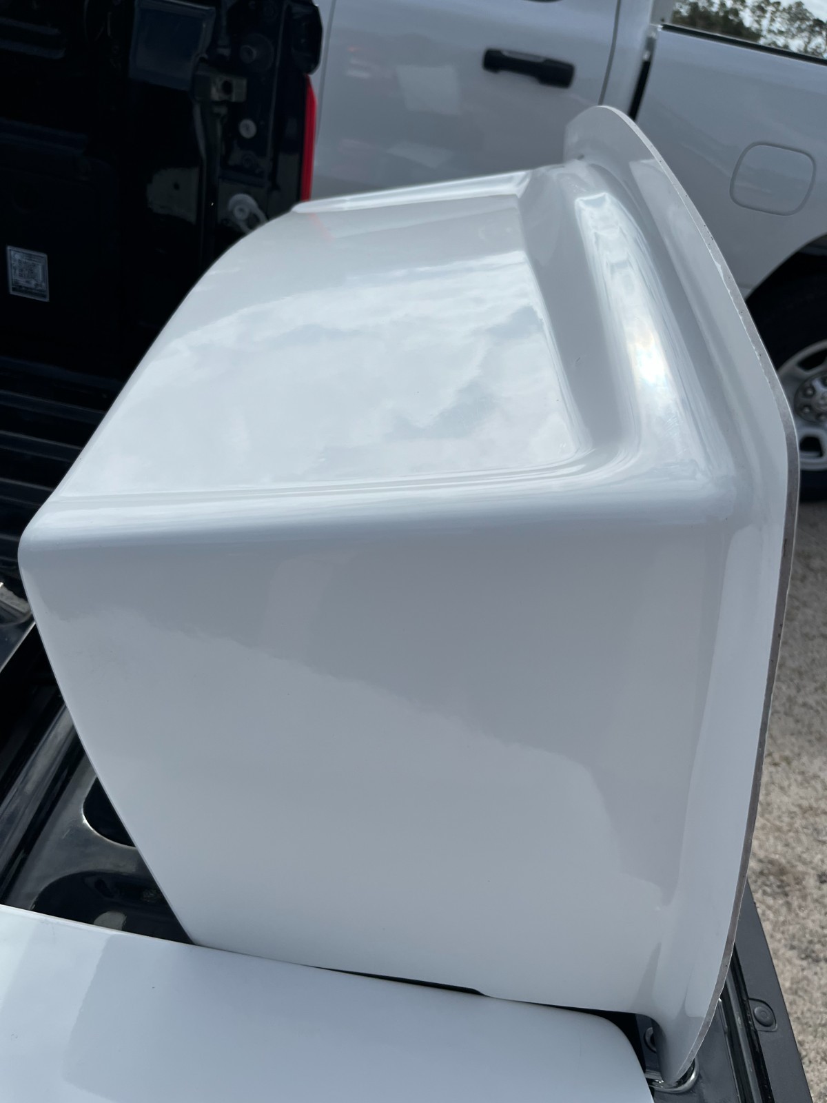 Fiberglass Steering Box Console 12.5”H x34Top Width 29x BoxWidth 18.5″Depht