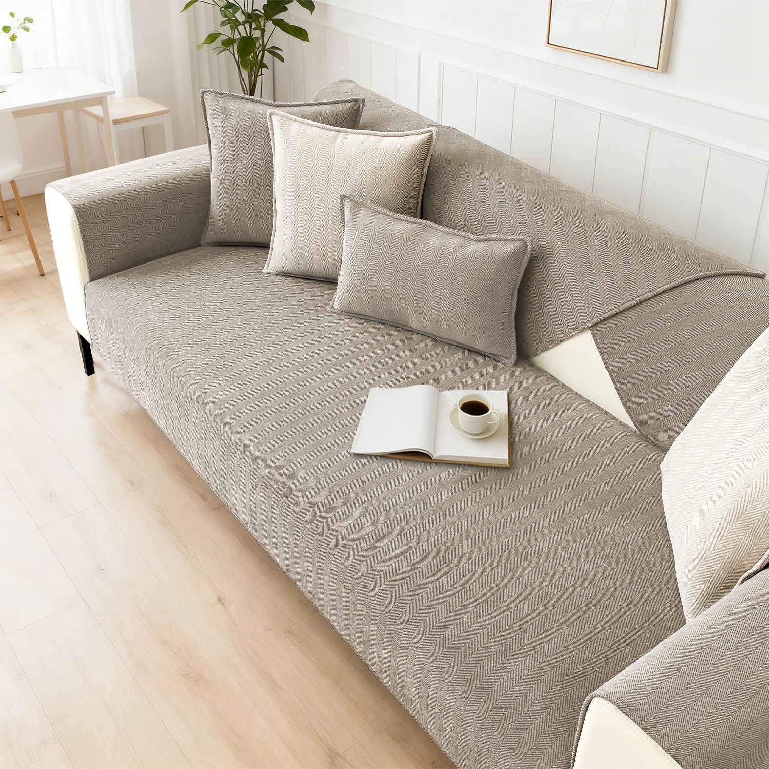 Chenier sofa furniture cover, fun anti-slip sofa cover, all-season suitable sofa
