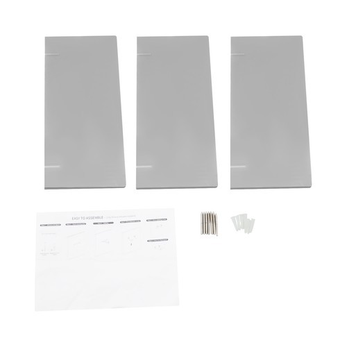 17.5×9.5in Acrylic Floating Shelves Wall Mounted Shelf Floating Shelf Organizer