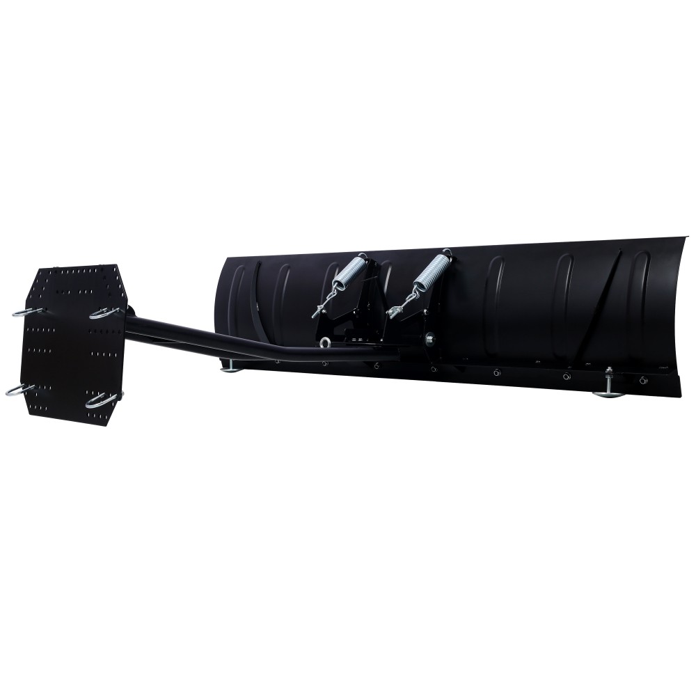 UTV Snow Plow Kit 72in Steel Blade Universal Mount Adjustable Angle