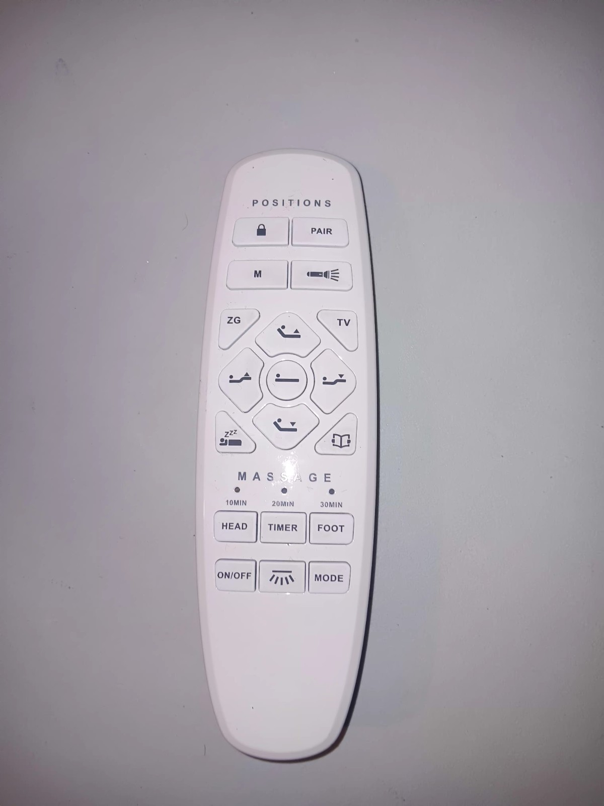 Lucid L600 Adjustable Bed Okin Model RF.27.19.33 Hand Remote Control