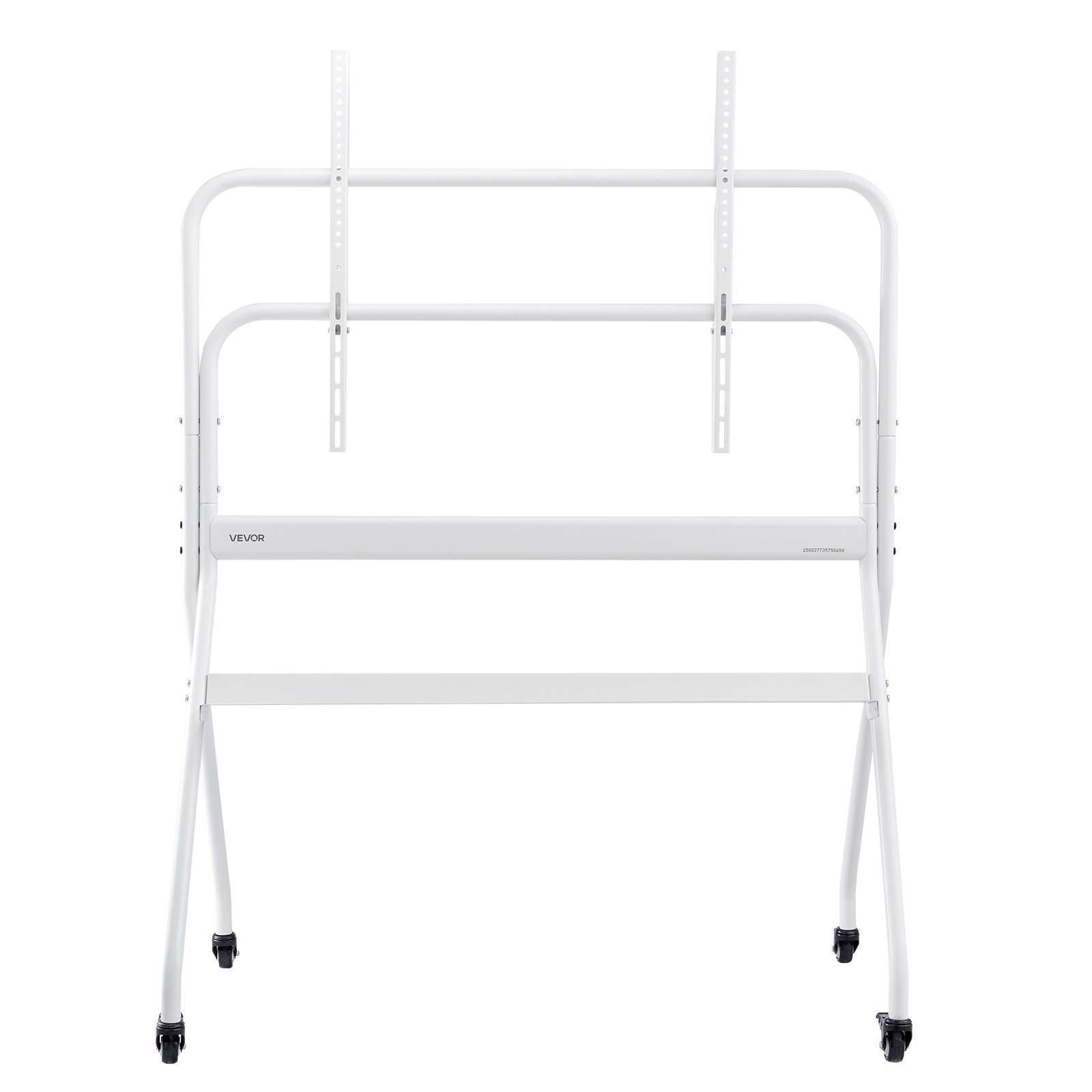 Rolling TV Stand Mobile TV Cart Holds Up to 198 lbs for 35-100 In Screens