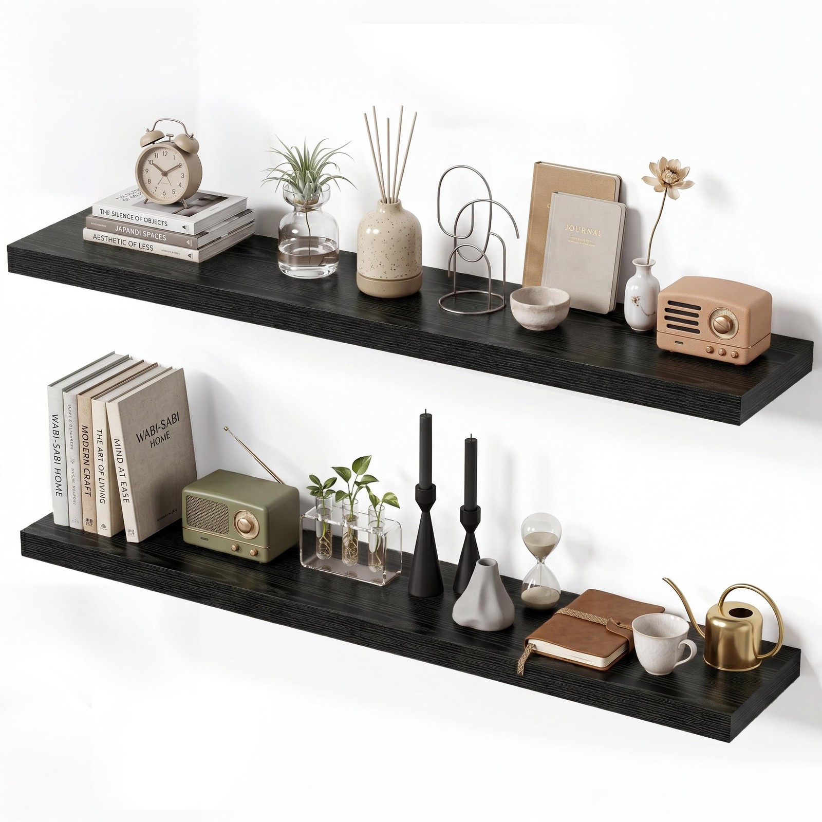 Floating Shelves for Wall,39.37in Wall Mounted Storage and Display for Living…