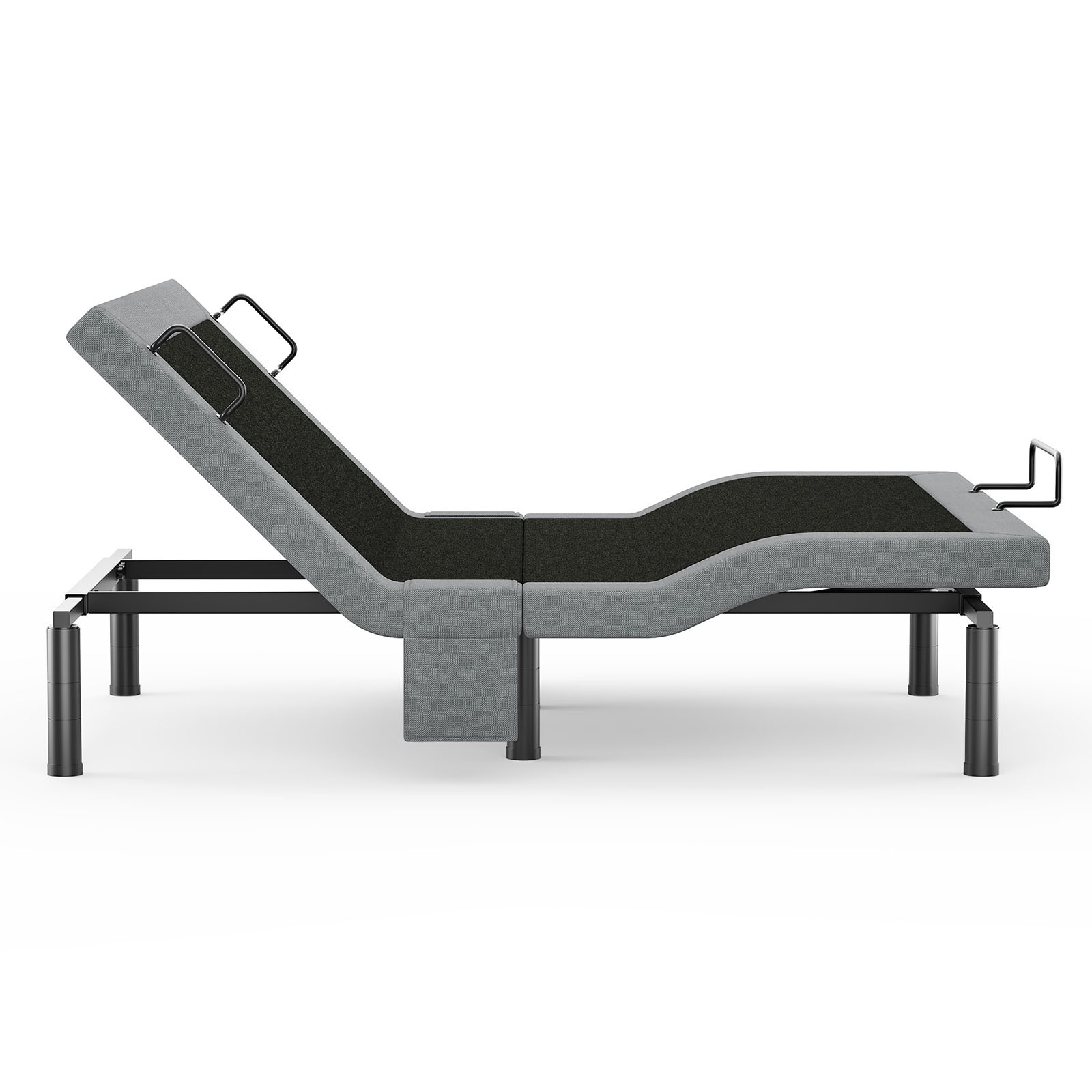 Adjustable Massage Bed Frame Base Massage Wireless Remote USB Ports King Queen