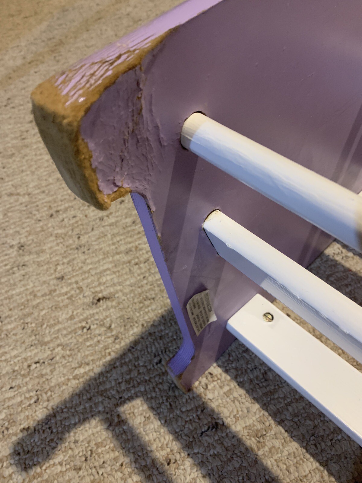 DISNEY PRINCESS Delta Enterprise Corp Shoe Rack Foot Stand Bench ©️2005- RARE!!