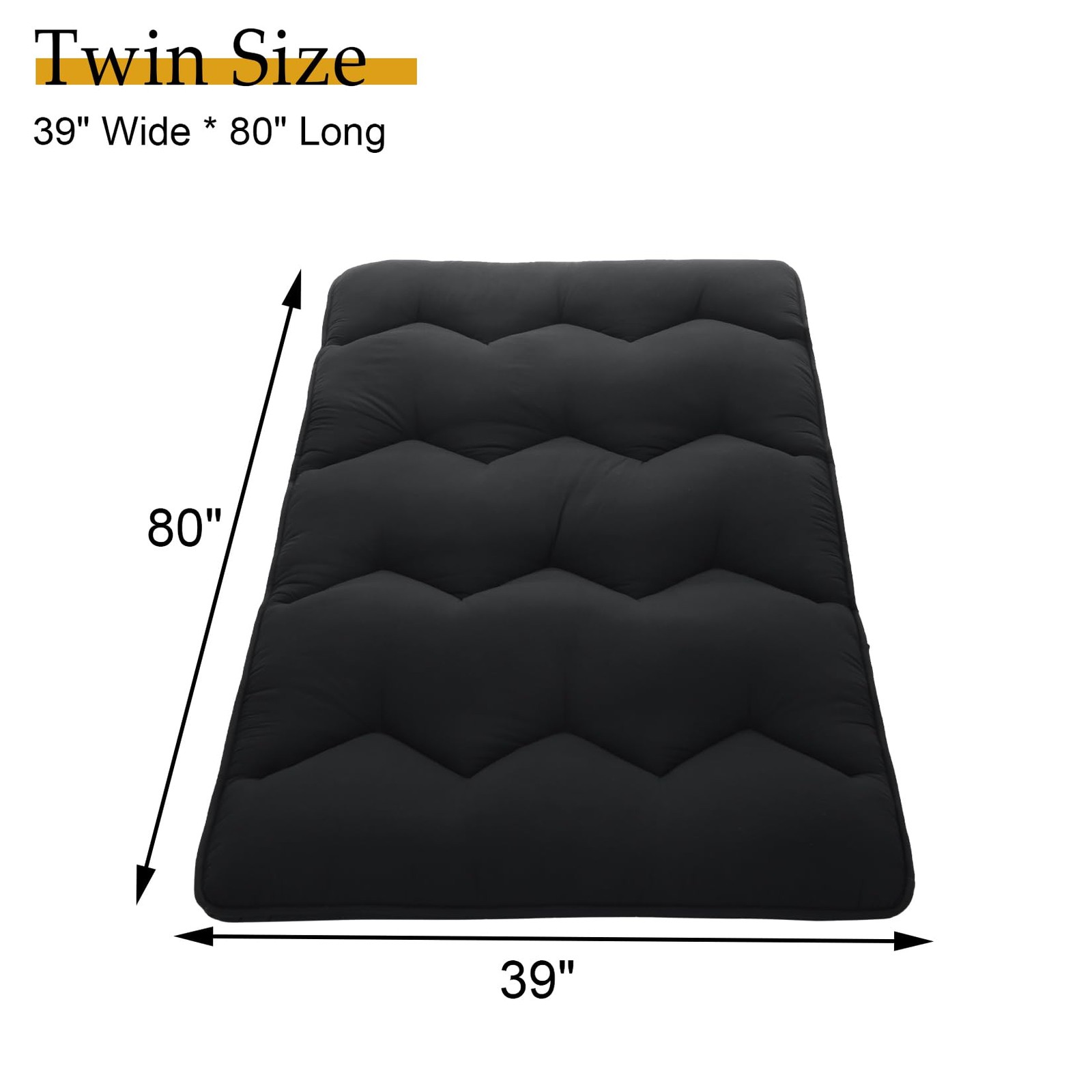 Floor Mattress Japanese Futon Mattress Sleeping Tatami Mat Twin/Full/Queen Size
